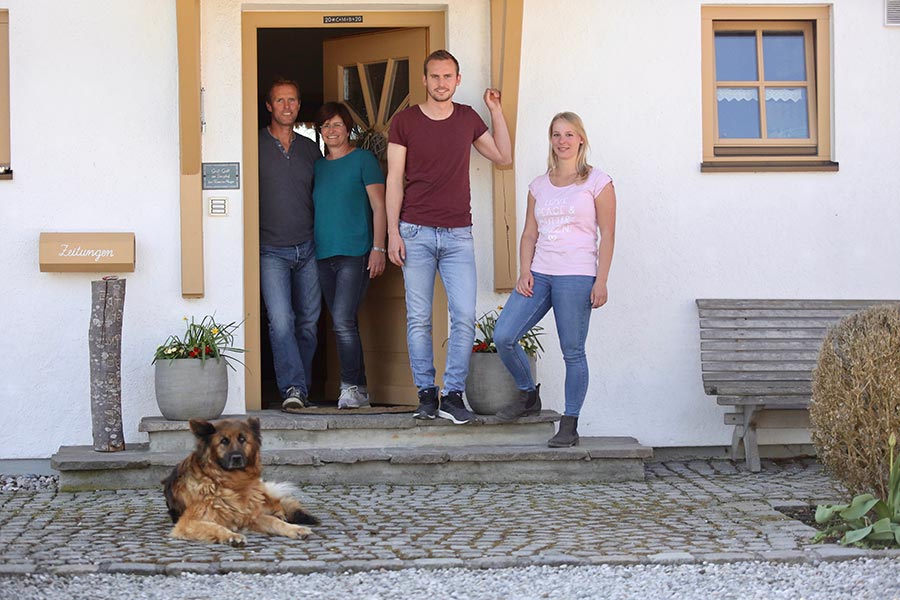 Familie Heger in Peißenberg